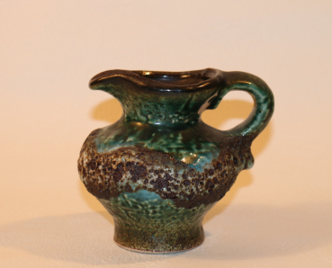 Duemler und Breiden Vase / 1101 10 / 1970er Jahre / WGP West German Pottery / Keramik Design / Lava Glasur